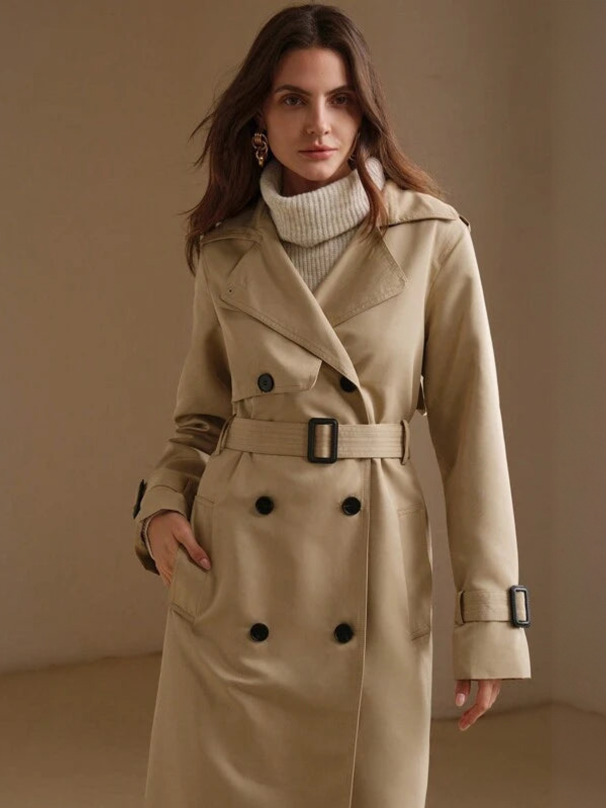 Jacqueline - Long Luxurious Coat