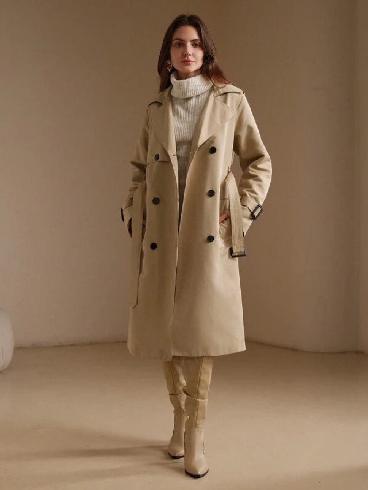 Jacqueline - Long Luxurious Coat