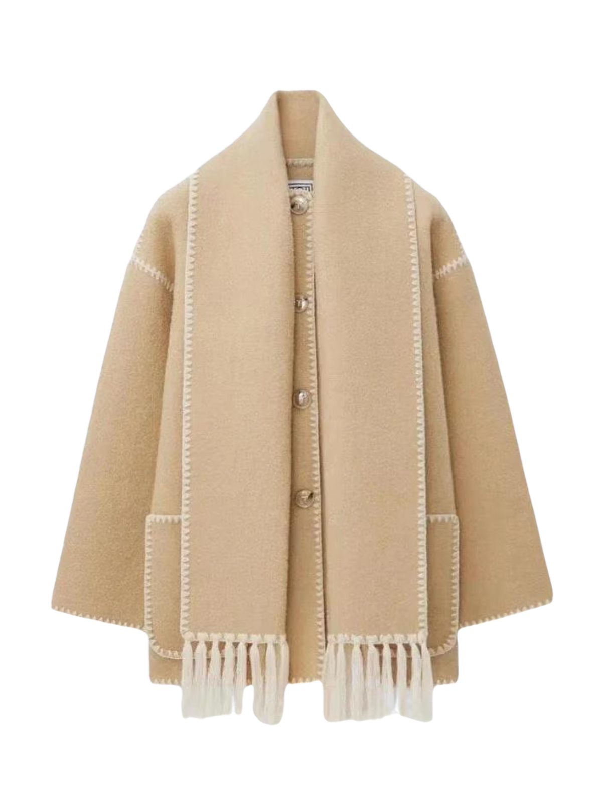 Viona | Comfortable Wool Coat Jacket