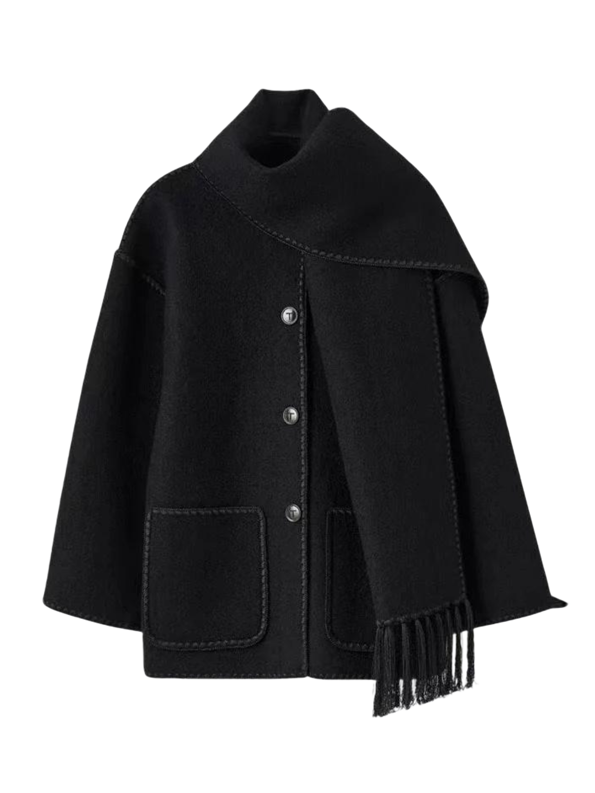 Viona | Comfortable Wool Coat Jacket