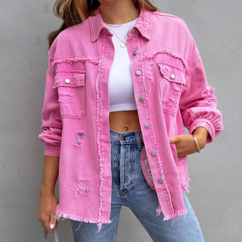 VALERIA - COMFORTABLE DENIM JACKET FOR WOMEN