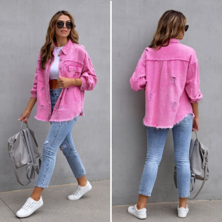 VALERIA - COMFORTABLE DENIM JACKET FOR WOMEN